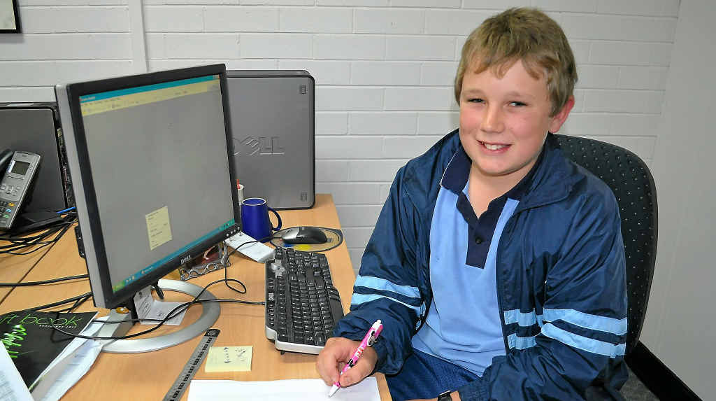 Andrew Hughes won second prize at the QCWA competition. Andrew Hughes won second prize at the QCWA competition.